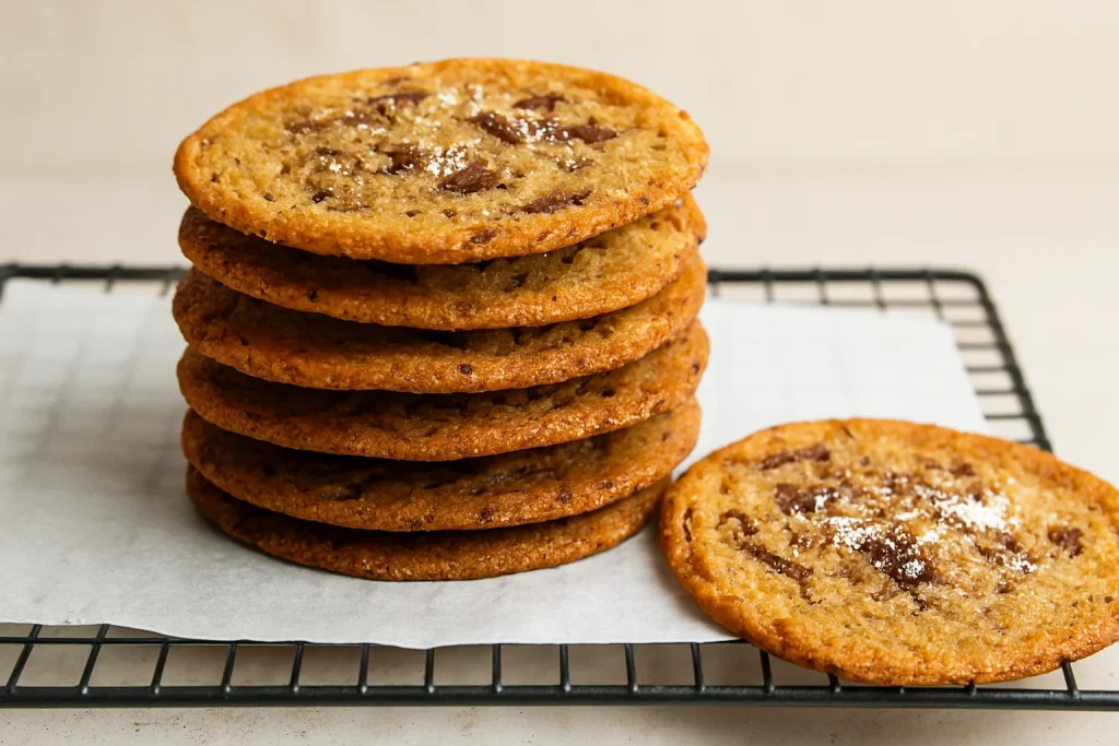 crispy chocolate cookies