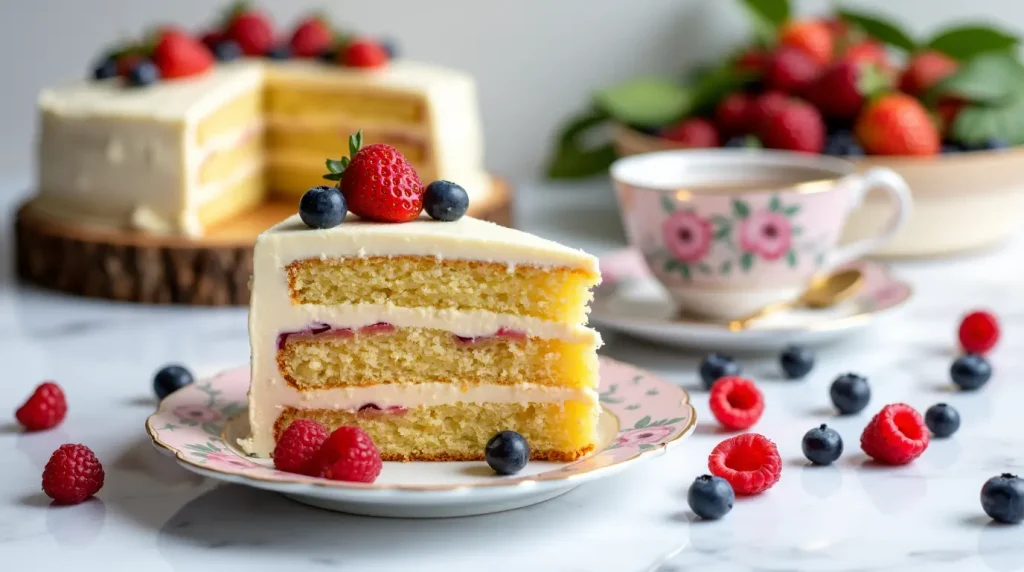 Vanilla Naked Cake