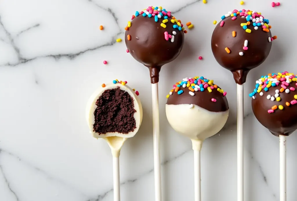 chocolate cake pops