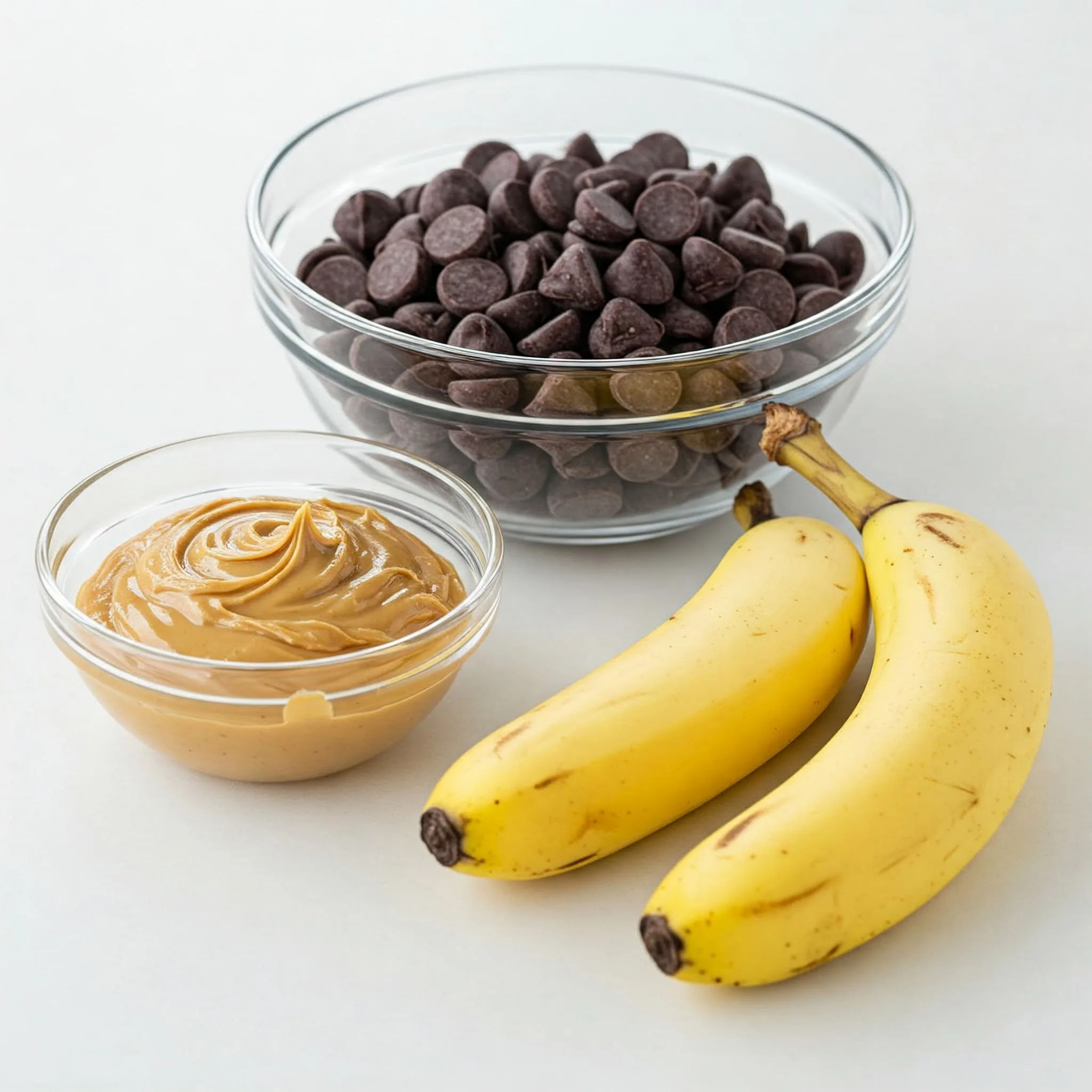 Banana Peanut Butter Chocolate Bark Ingredients