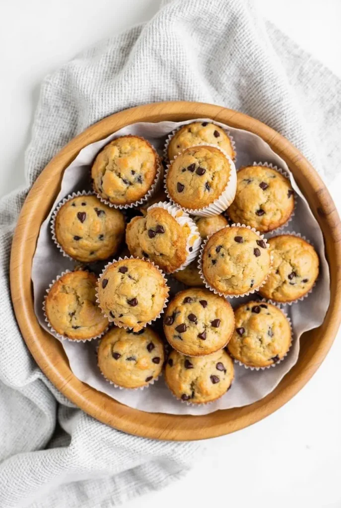 Mini Chocolate Chip Muffins