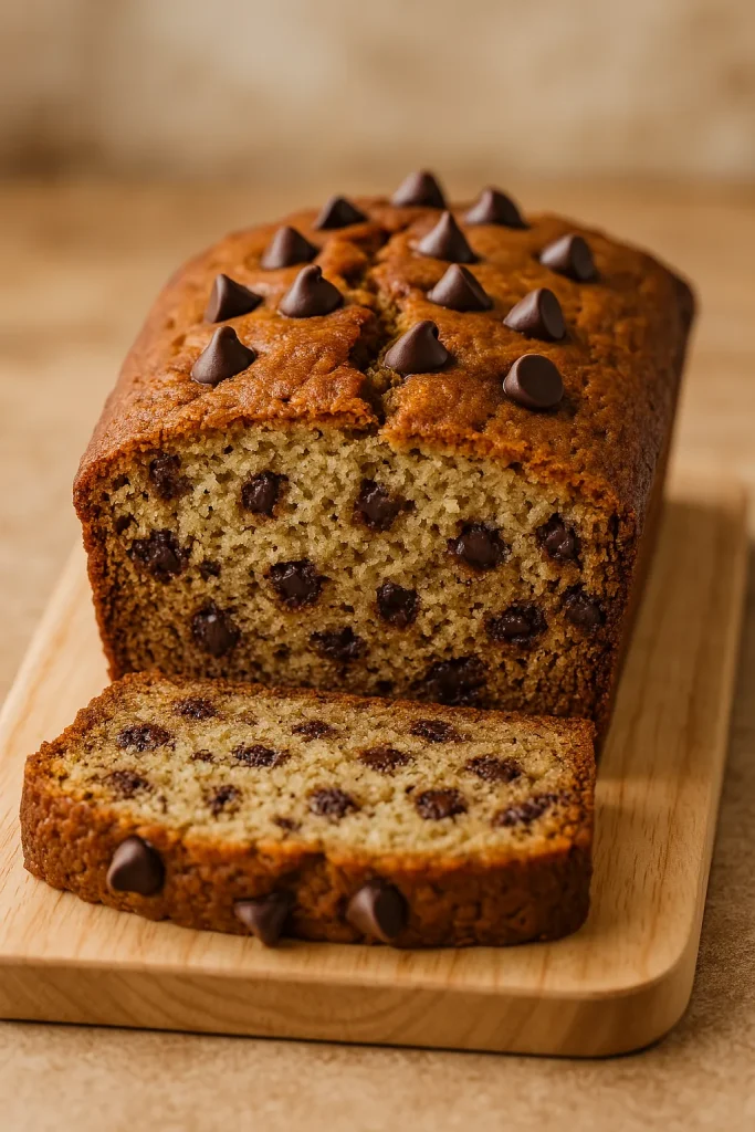 Peanut Butter Chocolate Chip Banana Bread