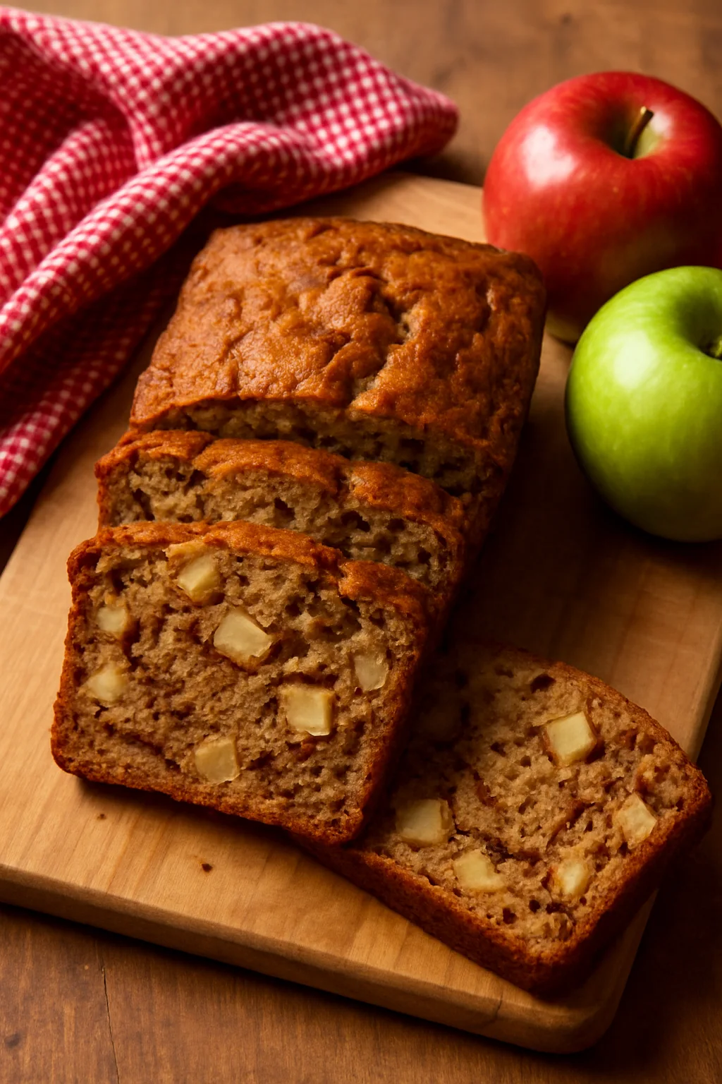 High Protein Apple-Cinnamon Bread
