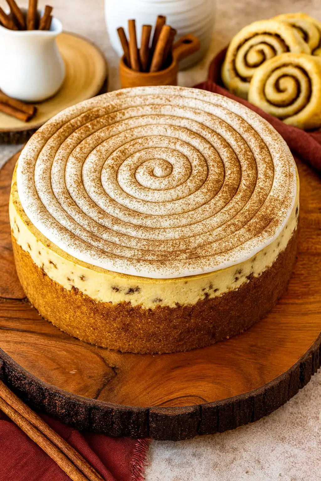 Cinnamon Swirl CheeseCake