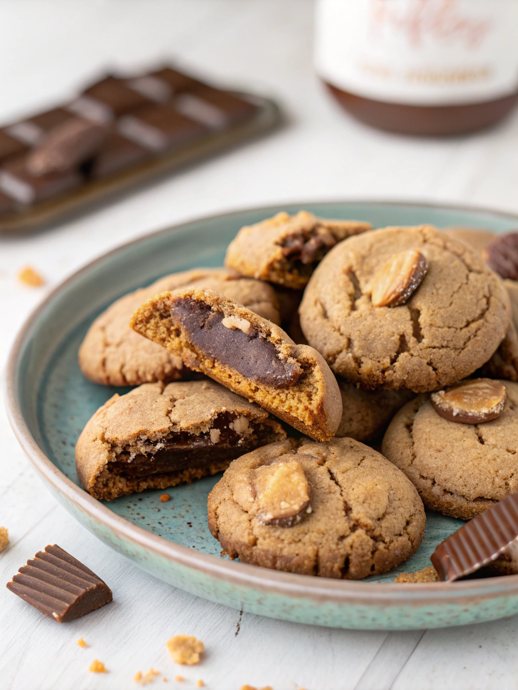 Peanut Butter Truffle Cookies